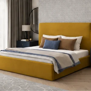 Argan Rolled Back Ottoman Storage Bed Frame