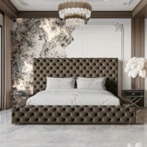 Highland Chesterfield Ottoman Storage Bed