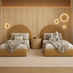 Manhattan Round Head Ottoman Storage Bed Frame