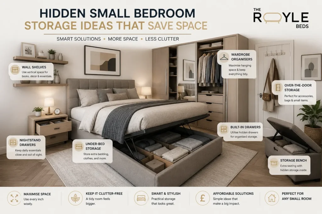 small bedroom storage ideas