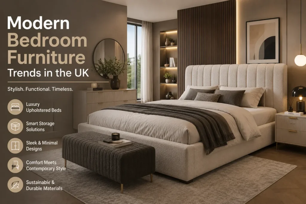 Modern bedroom trends for a luxe home