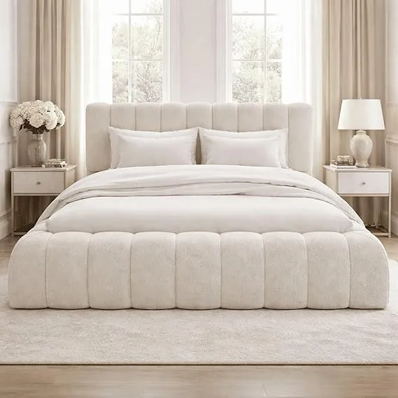 Teddy Fabric Bed Frame